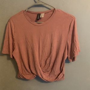Divided Crop Top
